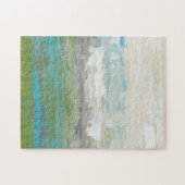 Puzzle Nuages Blancs Surplombant Un Beau Paysage (Horizontal)