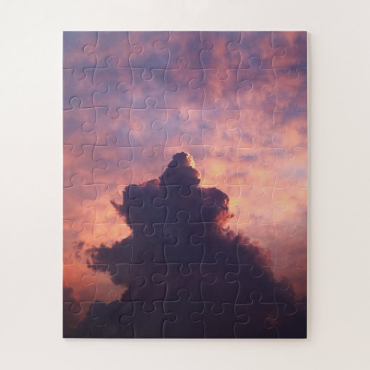 Puzzle Nuages dans le ciel au coucher du soleil (Vertical)