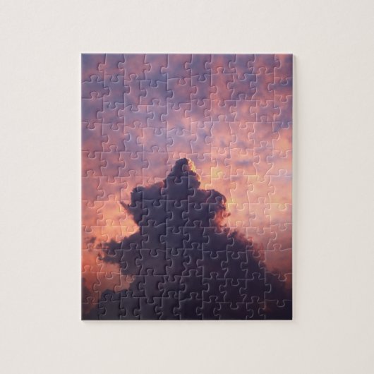 Puzzle Nuages dans le ciel au coucher du soleil (Vertical)