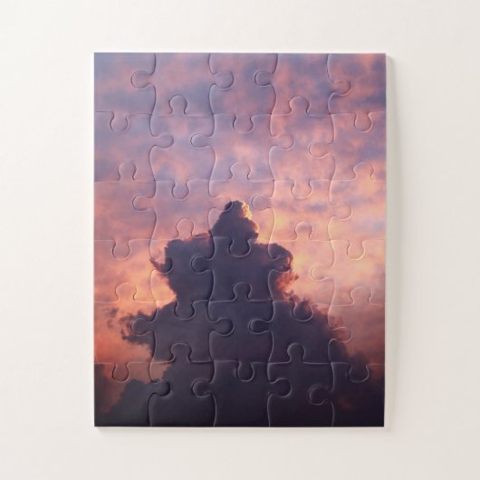 Puzzle Nuages dans le ciel au coucher du soleil (Vertical)