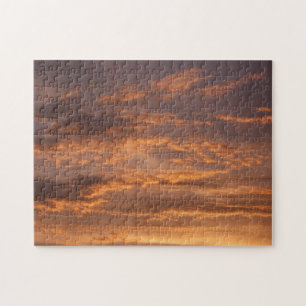 Puzzle Nuages de coucher de soleil I Photographie de ciel