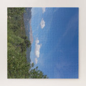 Puzzle Nuages de la chaîne de montagnes (Horizontal)