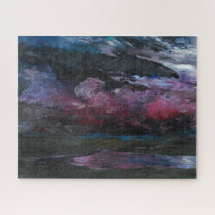 Puzzle Nuages de mauvais temps dérivants Emil Nolde