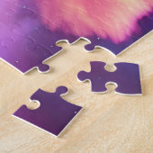 Puzzle Nuages de nébuleuse galactique violet dans l'espac (Côté)