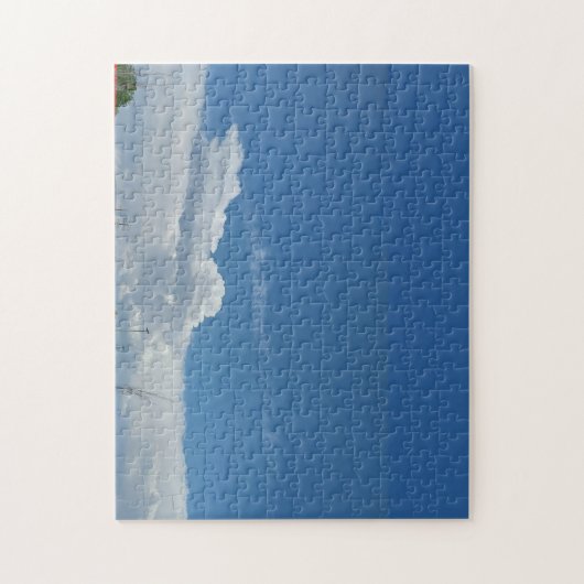Puzzle nuages d'orage au-dessus des collines (Vertical)