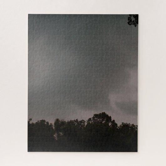 Puzzle Nuages d'Orage sur la Forêt (Vertical)