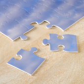 Puzzle nuageux de ciel bleu (Côté)