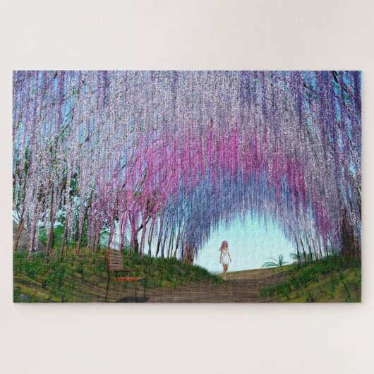 Puzzle Nuances de pourpre (Horizontal)