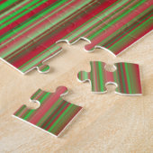 Puzzle Nuances de rouge et de vert (Côté)
