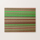 Puzzle Nuances de rouge et de vert (Horizontal)
