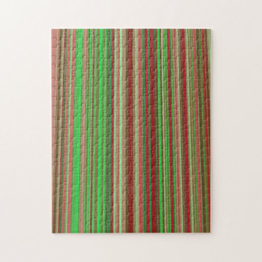 Puzzle Nuances de rouge et de vert (Vertical)