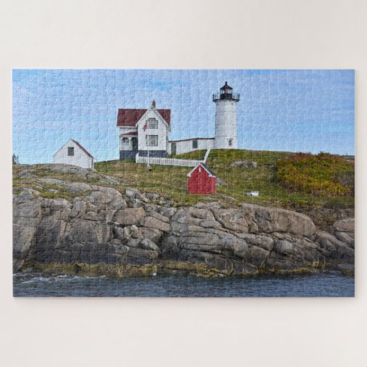 Puzzle Nubble Light, Cape Neddick, Maine (Horizontal)