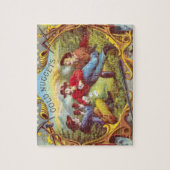 Puzzle Nuggets d'or Antique Étiquette Cigar (Vertical)