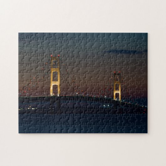 Puzzle Nuit Au Pont Mackinac (Horizontal)