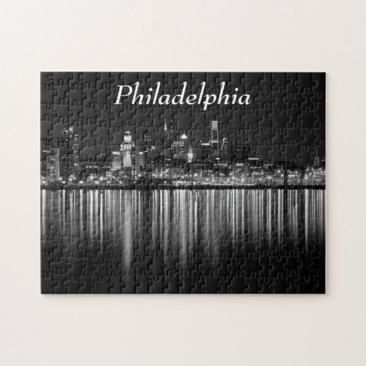 Puzzle Nuit b/w de Philly (Horizontal)
