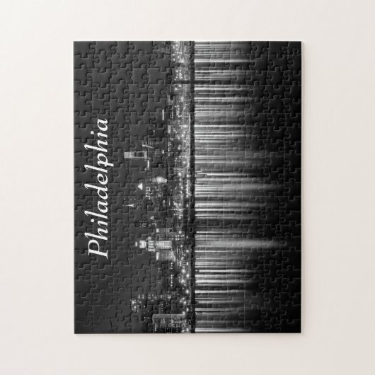 Puzzle Nuit b/w de Philly (Vertical)