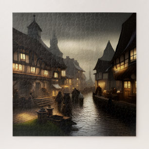 Puzzle Nuit de la zone du canal