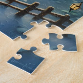 Puzzle Nuit de Noël magique dans la forêt sous les étoile (Côté)