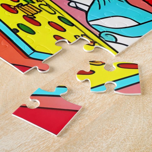 Puzzle Nuit du jeu de chat (Côté)