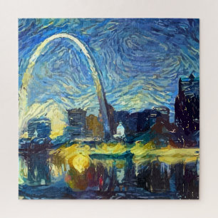 Puzzle Nuit étoilée de St Louis