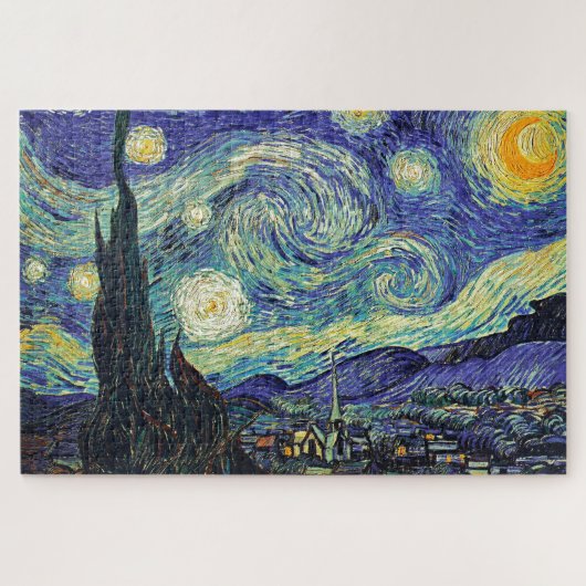 Puzzle Nuit étoilée par van Gogh (Horizontal)