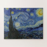 Puzzle "Nuit étoilée" par Van Gogh<br><div class="desc">Ce design présente une reproduction en très haute résolution non altérée et non modifiée du célèbre tableau "Starry Night" de Van Gogh.</div>