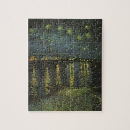 Puzzle Nuit étoilée sur le Rhône (Vertical)