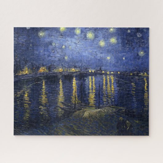 Puzzle Nuit étoilée sur le Rhône (Horizontal)