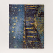 Puzzle Nuit étoilée sur le Rhône par Vincent Van Gogh (Vertical)
