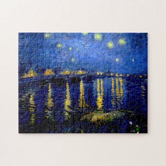Puzzle Nuit étoilée sur le Rhone Vincent Van Gogh Vect (Horizontal)