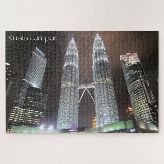 Puzzle nuit malaysienne de kuala lumpur (Horizontal)