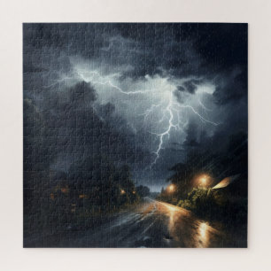 Puzzle Nuit orageuse