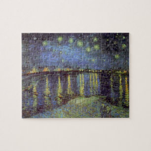 Puzzle Nuit Starry Van Gogh sur le Rhône