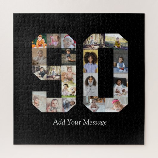 Puzzle Numéro 90 - Collage photo (Vertical)