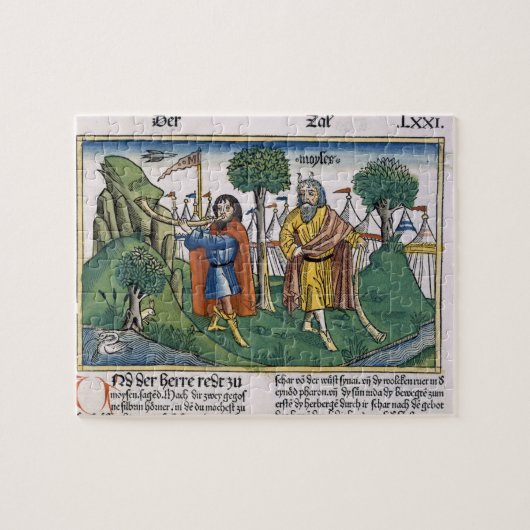 Puzzle Numéros 2 les attributions de camp des israélites, (Horizontal)