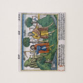 Puzzle Numéros 2 les attributions de camp des israélites, (Vertical)