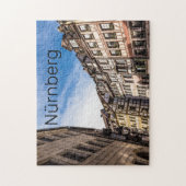 Puzzle Nuremberg Cityscape Bavière Allemagne Souvenir (Vertical)