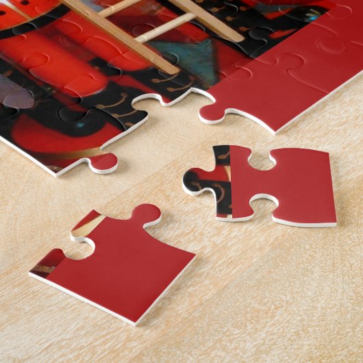 Puzzle Nutcracker Hidden NAME Custom Christmas Cadeau (Côté)