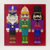 Puzzle Nutcrackers cadeau de vacances (Vertical)
