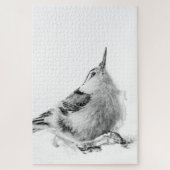 Puzzle Nuthatch, Photographie d'Oiseau Clé (Vertical)