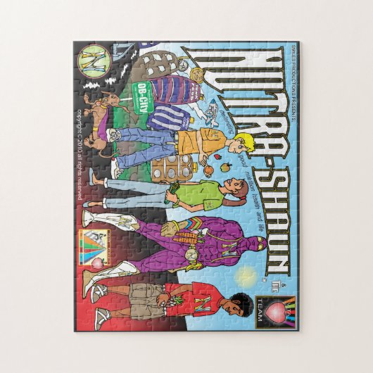 Puzzle Nutra-Shaun et l'équipe Vita (Vertical)