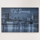 Puzzle NYC Dreams Romantic Skyline  (Horizontal)