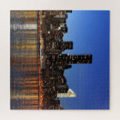 Puzzle NYC New York City Manhattan Nuit (Horizontal)