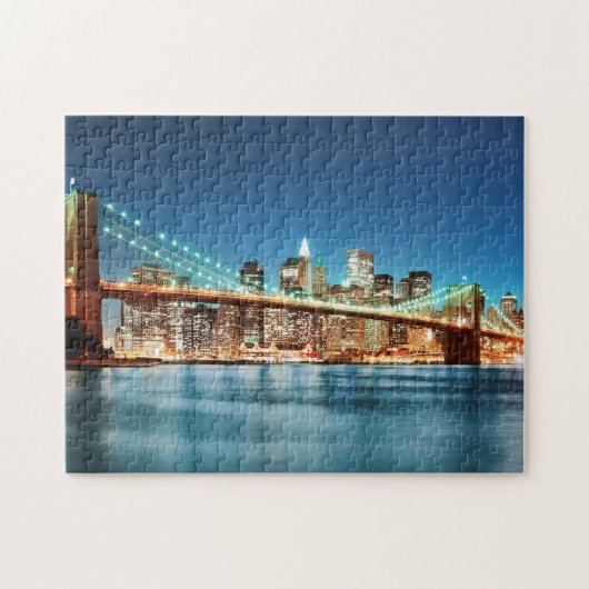 Puzzle NYC Sights Skyline City Sights New York City (Horizontal)