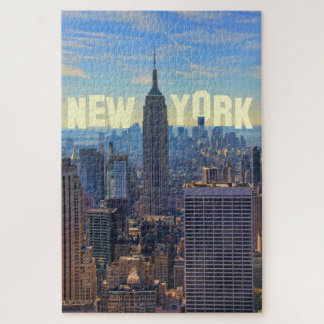 Puzzle NYC Skyline Emp St Bldg, World Trade 2C