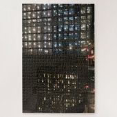 Puzzle NYC Upper West Side Night Construction Site (Vertical)