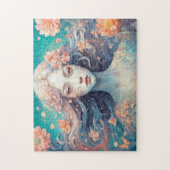 Puzzle Nymphe de Fleur Enchantée en Fleur (Vertical)