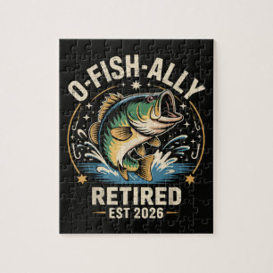 Puzzle O-Fish-Ally Retraité Pêcheur 2026 Pêche