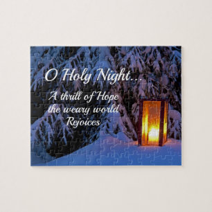 Puzzle "O Holy Night" Bien-aimée Carol de Noël