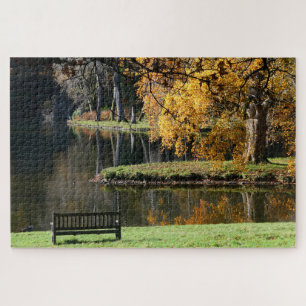 Puzzle Oasis de paix, automne à Stourhead